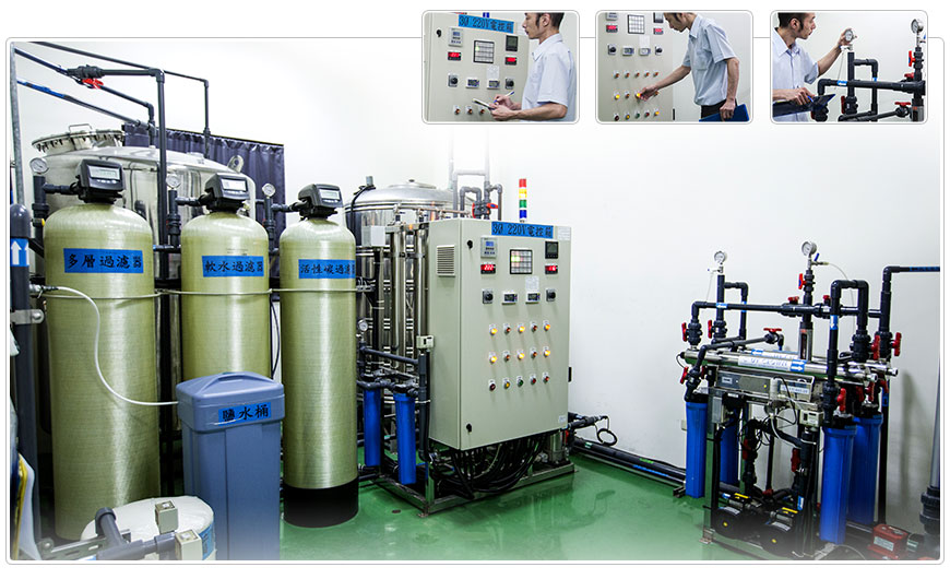 Sistem air RO untuk pembuatan produk perawatan kulit